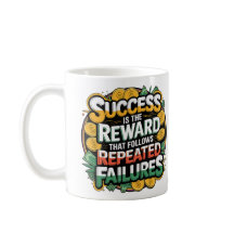 Coffee Motivational Mug Colorful Inspiração Colori