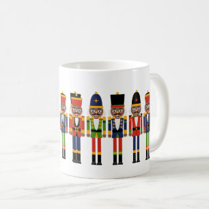 Caneca De Café Coffee Mug Black Nutcracker
