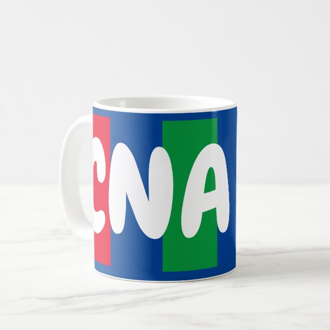 Caneca De Café Coffee Mug CNA (Frente Esquerda)