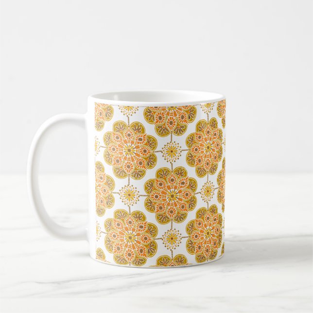 Caneca De Café Coffee Mug com Design de azulejo (Esquerda)