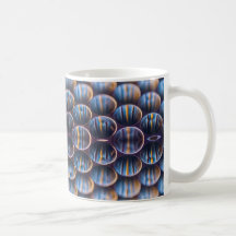 Coffee Mug com imagem futurística de Honeycomb
