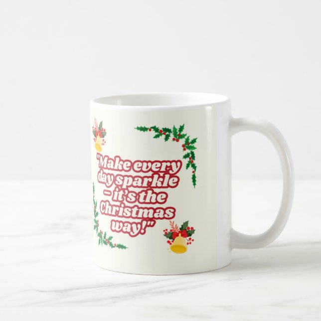 Caneca De Café Coffee Mug de Natal (Direita)