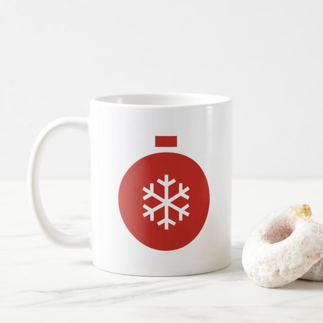 Caneca De Café Coffee Mug de Natal (Com Donut)