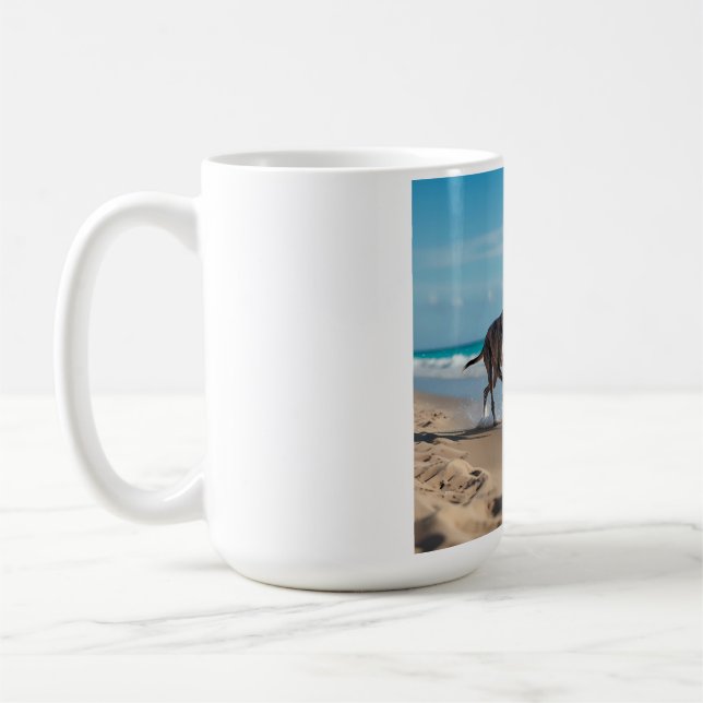 Caneca De Café Coffee Mug Elegante Greyhound (Esquerda)