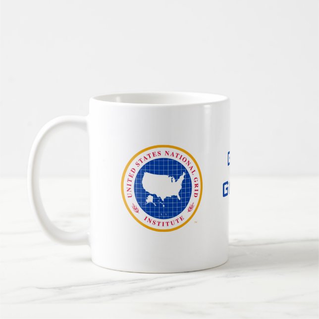 Caneca De Café Coffee Mug - USNG Institute (Esquerda)