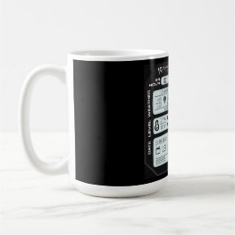 Caneca De Café Coffee Mug with a Humorous Digital Design