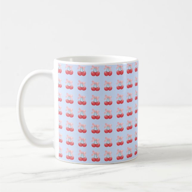 Caneca De Café Coffee Patterry | Impressão da Fruta traseira (Esquerda)