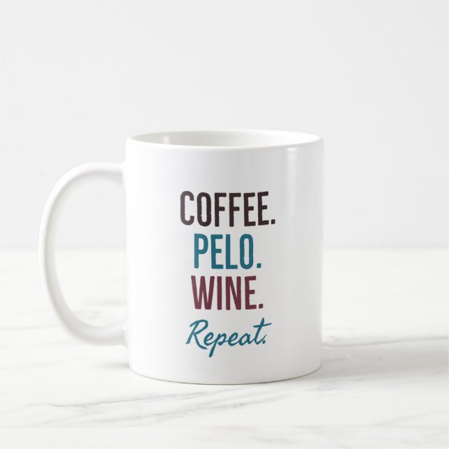 Caneca De Café Coffee pelo vinho repetir (Esquerda)