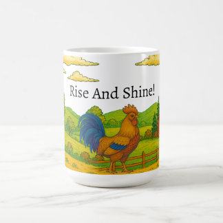 Caneca De Café Coffee Surgida E Luminosa