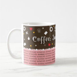 Caneca De Café Coffee: Sweet Emotion