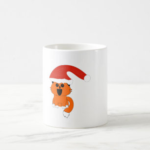 Caneca De Café Coffeemug Natal Cat