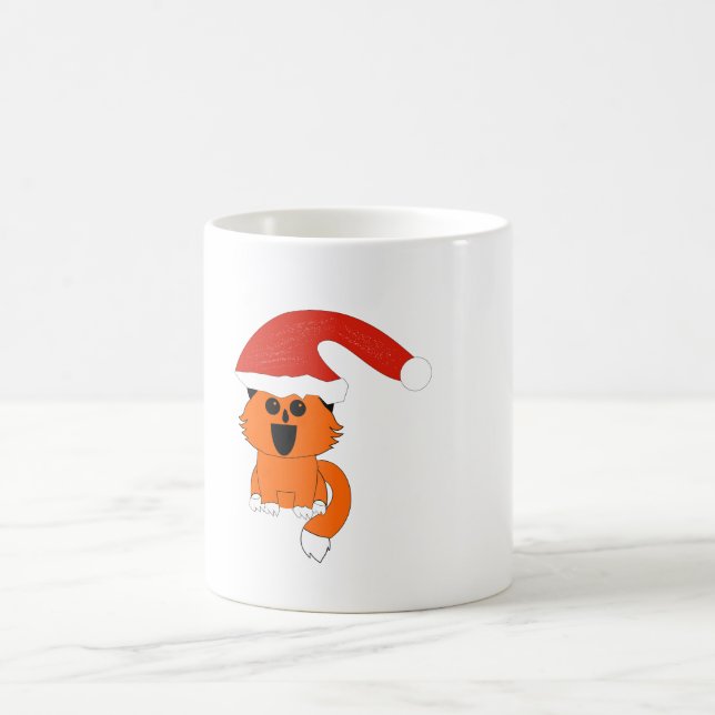 Caneca De Café Coffeemug Natal Cat (Centro)