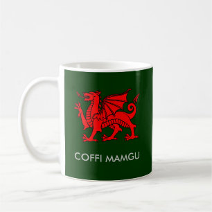 Caneca De Café Coffi Mamgu - café de Nan em Galês sul