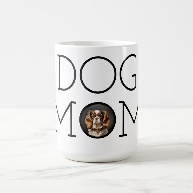 Caneca De Café Cog Mãe Cavalier King Charles Spaniel (Centro)