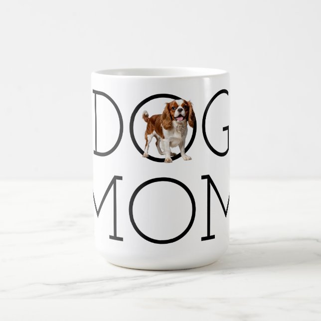 Caneca De Café Cog Mãe Cavalier King Charles Spaniel (Centro)
