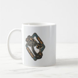 Caneca De Café Cogumelo Amanita Muscaria Botânico Cottagecore