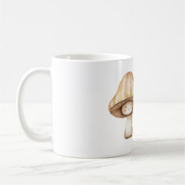 Caneca De Café Cogumelo Sorridente Alegre