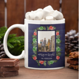 Caneca De Café Cogumelos Russos Woodland Whimsical Natal