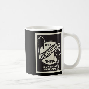 Caneca De Café Coisa de Kickboxing que Você Não Entenderia Arte M