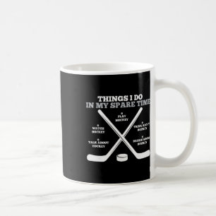 Caneca De Café Coisas que faço no meu tempo livre Funny Boys Hock