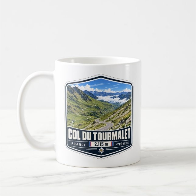 Caneca De Café Col du Tourmalet (Esquerda)