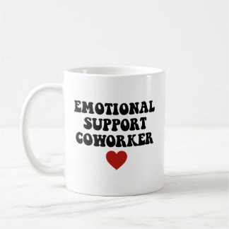 Caneca De Café Colaborador de Suporte Emocional
