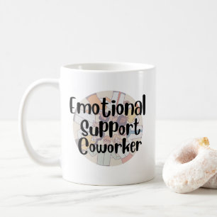 Caneca De Café Colaborador de suporte emocional