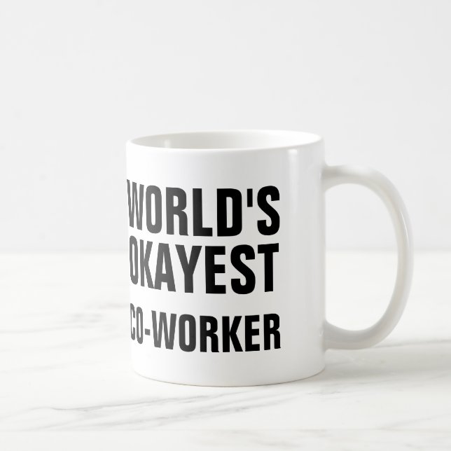 Caneca De Café Colaborador Okayest (Direita)