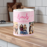 Caneca De Café Colagem de Amigos Rosa Quente 3 Fotografias<br><div class="desc">Celebrar seu vínculo especial com o Hot Pink Friends 3 Photo Friendship Collage Coffee Mug. Esta caneca vibrante mostra uma colagem de três fotos queridas, capturando momentos inesquecíveis com seus melhores amigos. O design cor-de-rosa quente adiciona um toque divertido e na moda, fazer uma peça sobressalente para qualquer amante de...</div>