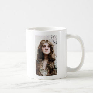 Caneca De Café Colagem de Belas Vintage