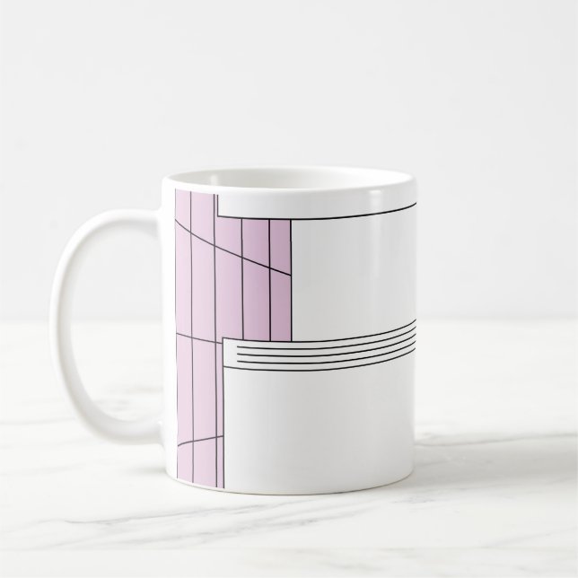 Caneca De Café Colagem de elementos de interface do usuário. Cybe (Esquerda)
