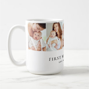 Caneca De Café Colagem de Fotos da Mamãe Presente de Lembrança do