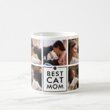 Colagem de Fotos da Melhor Mãe de Gato Moderna 7-F