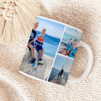 Colagem de Fotos de Pai e Filhos Full Wrap