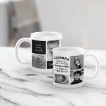 Caneca De Café Colagem de Fotos do Avô Engraçado<br><div class="desc">O avô é para os velhos, então é o vovô! Esta citação e caneca fotográfica fantástica é perfeita para Dia de os pais, aniversários, ou para celebrar um novo avô ou avô. Design apresenta o ditado "Grampa, porque avô é para caras velhas" em letras negras, em uma colagem com sete...</div>