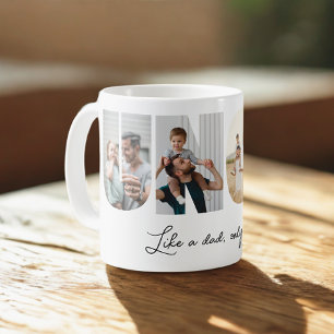 Caneca De Café Colagem de Fotos do Tio 5 Colagem de Imagens