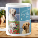 Caneca De Café Colagem de Fotos Moderna 7 Personalizada do MOM DE<br><div class="desc">Apresentando a nossa caneca da mãe na moda, o presente perfeito para qualquer amante de cachorro! Esta caneca apresenta uma moderna colagem personalizada de fotos e a mensagem personalizada para mostrar seu amor pelo seu amigo peludo. Como mãe de cachorro não há nada melhor do que fazer malabarismo com seu...</div>