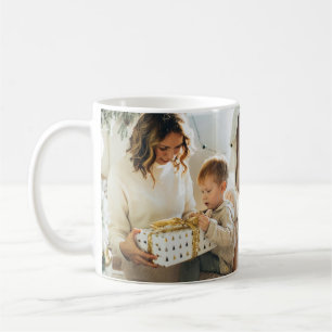 Caneca De Café Colagem de Fotos Personalizada