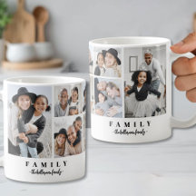 Colagem de Fotos Personalizadas com Nome da Famíli