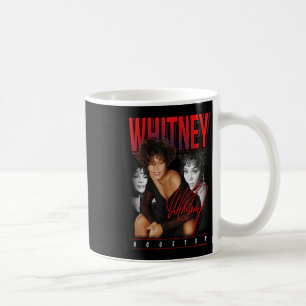 Caneca De Café Colagem de Fotos Retro Whitney Houston
