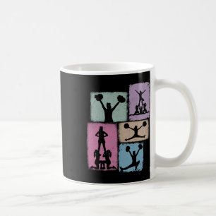 Caneca De Café Colagem de Torcida Líder de Torcida Treinador de T