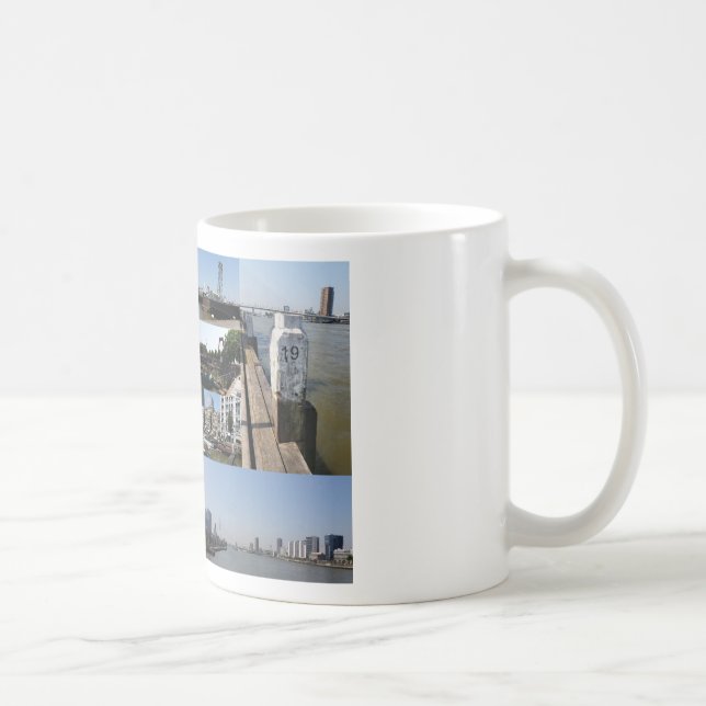 Caneca De Café Colagem fotográfica Roterdão 2 (Direita)