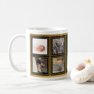 Caneca De Café Colagem Instagram feito sob encomenda da foto de