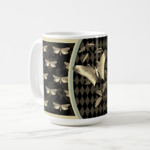 Caneca De Café Colar da Vinha da Borboleta