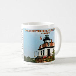 Caneca De Café Colchester Reef Lighthouse, Vermont Mug