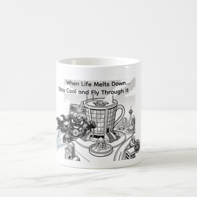 Caneca De Café Cold Brew Cruiser – Quando a Vida Derreter, Manten (Centro)