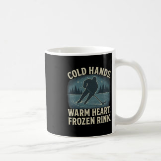 Caneca De Café Cold Hands Warm Heart Frozen Rink – Ice Hockey Win