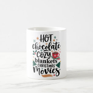 Caneca De Café Coleção Chocolate Quente Aconchegante Vibes de Nat