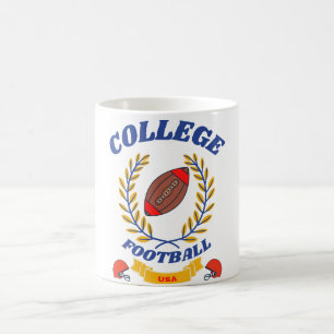 Caneca De Café Coleção College Football USA