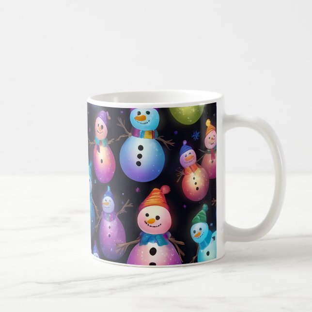 Caneca De Café Coleção de Alegria de Férias de Natal (Direita)